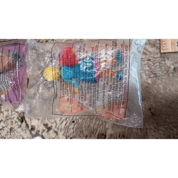 Lot Of 8 McDonald's Happy Meal Toys Yo, Yogi, Doug, Animal Kingdom 1991 To 2019 - Picture 5 of 16